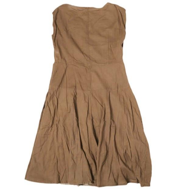 YLEVE イレーヴ 日本製 コットンオーガンジーワンピース 168-1155052 0 BROWN 定価55,000円 ロング ドレス トップス g27477 |  | 01