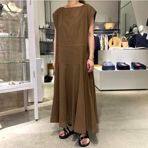 YLEVE イレーヴ 日本製 コットンオーガンジーワンピース 168-1155052 0 BROWN 定価55,000円 ロング ドレス トップス g27477 |  | 02