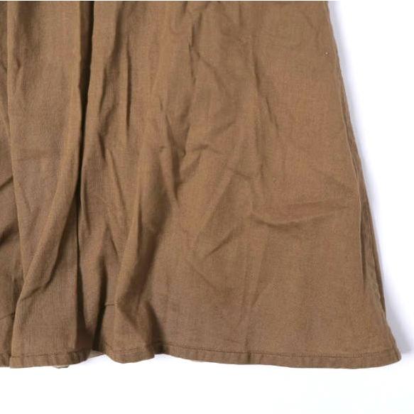 YLEVE イレーヴ 日本製 コットンオーガンジーワンピース 168-1155052 0 BROWN 定価55,000円 ロング ドレス トップス g27477 |  | 06