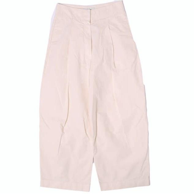 STUDIO NICHOLSON スタジオニコルソン DORDONI パウダーコットン ボリュームプリーツパンツ 52-10-731041 0 LIGHT PINK 定価53,900円 |  | 01