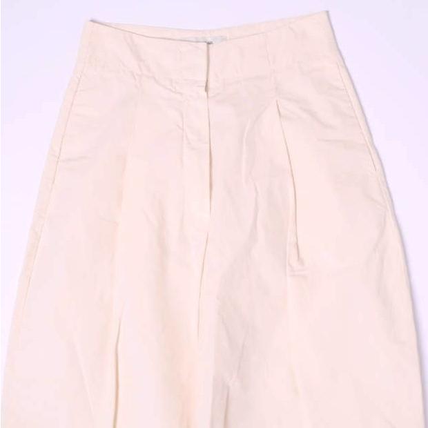 STUDIO NICHOLSON スタジオニコルソン DORDONI パウダーコットン ボリュームプリーツパンツ 52-10-731041 0 LIGHT PINK 定価53,900円 |  | 03