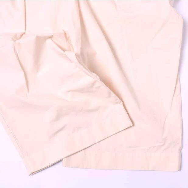 STUDIO NICHOLSON スタジオニコルソン DORDONI パウダーコットン ボリュームプリーツパンツ 52-10-731041 0 LIGHT PINK 定価53,900円 |  | 06
