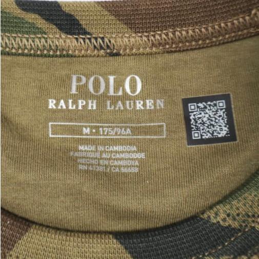 新品 POLO RALPH LAUREN ポロ・ラルフローレン Big Pony Camo Sweatshirt ビッグポニーカモフラージュスウェット M British Elmwood Camo |  | 03