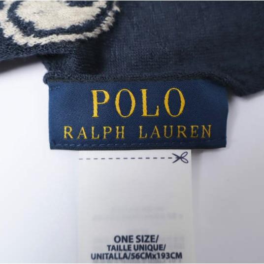 POLO RALPH LAUREN ポロ・ラルフローレン バンダナモチーフ ウールマフラー NAVY ペイズリー パッチワーク g27495 |  | 05