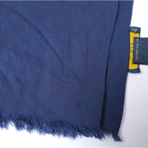 POLO RALPH LAUREN ポロ・ラルフローレン ポニー刺繍コットンストール NAVY g27499 |  | 05