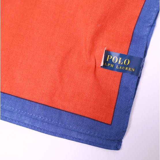 POLO RALPH LAUREN ポロ・ラルフローレン ポニープリント コットンバンダナ RED/NAVY スカーフ ハンカチ ストール g27500 |  | 03