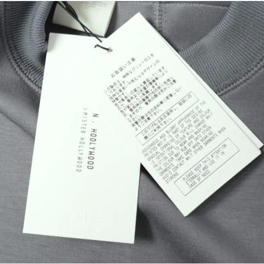 新品 N.HOOLYWOOD TPES エヌハリウッド ミスターハリウッド 26SS 日本製 BACK SEAM T-SHIRT バックシームTシャツ 9261-CS53-006 36 GRAY |  | 03