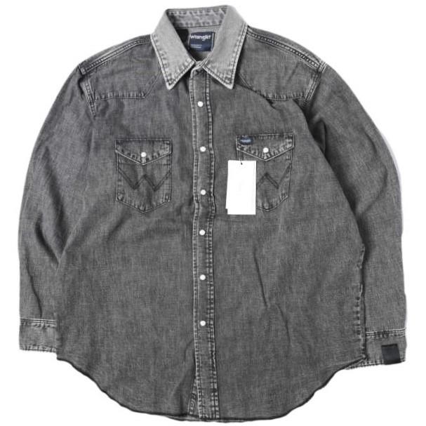 新品 N.HOOLYWOOD COMPILE LINE x Wrangler ミスターハリウッド ラングラー 26SS 7.25oz デニムウエスタンシャツ 6261-WR01 38(M) CHARCOAL | 