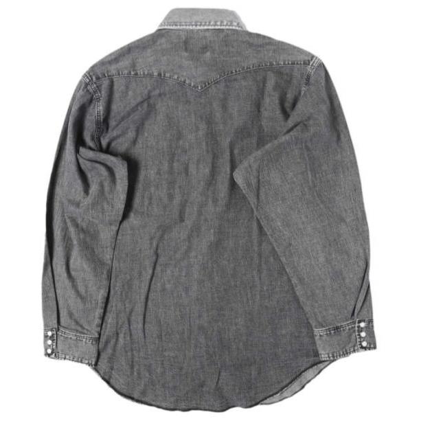 新品 N.HOOLYWOOD COMPILE LINE x Wrangler ミスターハリウッド ラングラー 26SS 7.25oz デニムウエスタンシャツ 6261-WR01 38(M) CHARCOAL |  | 01