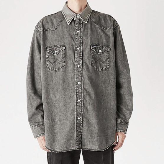 新品 N.HOOLYWOOD COMPILE LINE x Wrangler ミスターハリウッド ラングラー 26SS 7.25oz デニムウエスタンシャツ 6261-WR01 38(M) CHARCOAL |  | 02