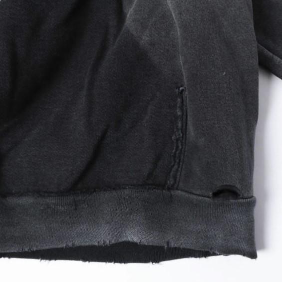 LOCAL AUTHORITY ローカルオーソリティー 25AW LA Slash Destroyed Hoodie デストロイ プルオーバー パーカー XL BLACK 定価72,600円 |  | 06