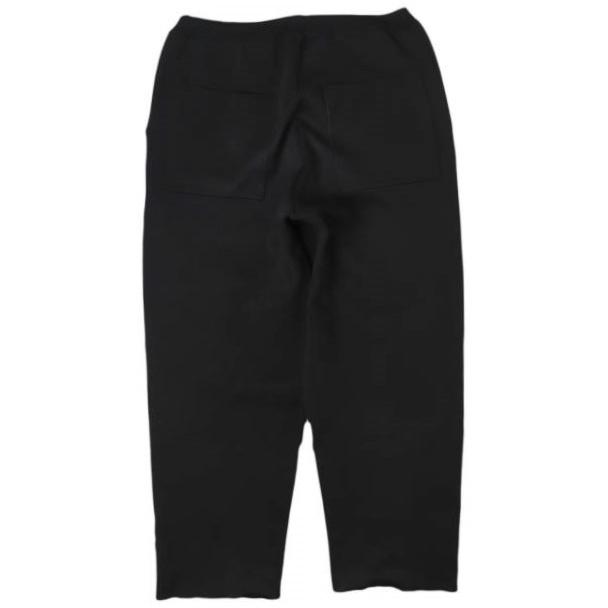 in・stru(men-tal). Maison MIHARA YASUHIRO メゾンミハラヤスヒロ 24AW MILAN RIB EASY PANTS ミラノリブイージーパンツ I13PT025 48 BLK |  | 01
