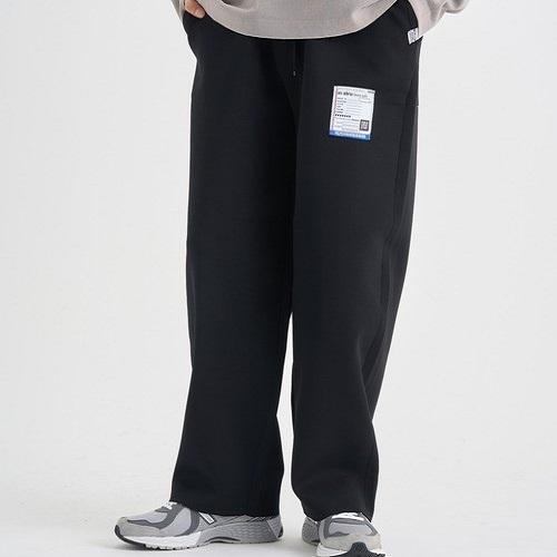 in・stru(men-tal). Maison MIHARA YASUHIRO メゾンミハラヤスヒロ 24AW MILAN RIB EASY PANTS ミラノリブイージーパンツ I13PT025 48 BLK |  | 02
