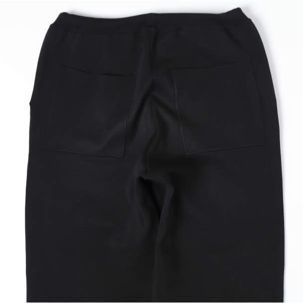 in・stru(men-tal). Maison MIHARA YASUHIRO メゾンミハラヤスヒロ 24AW MILAN RIB EASY PANTS ミラノリブイージーパンツ I13PT025 48 BLK |  | 06