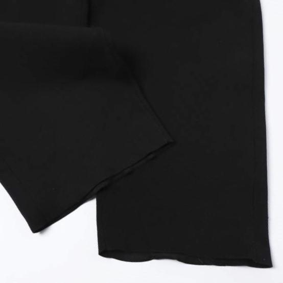 in・stru(men-tal). Maison MIHARA YASUHIRO メゾンミハラヤスヒロ 24AW MILAN RIB EASY PANTS ミラノリブイージーパンツ I13PT025 48 BLK |  | 07