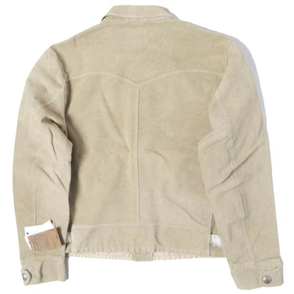 新品 RRL ダブルアールエル 26SS ラフアウトスエードジャケット 782P05097001 M Vintage Ivory Double RL レザージャケット 定価349,800円 |  | 01