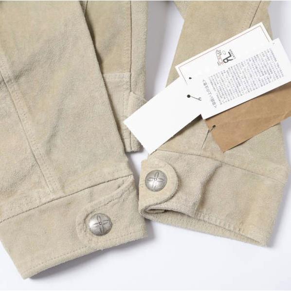 新品 RRL ダブルアールエル 26SS ラフアウトスエードジャケット 782P05097001 M Vintage Ivory Double RL レザージャケット 定価349,800円 |  | 06