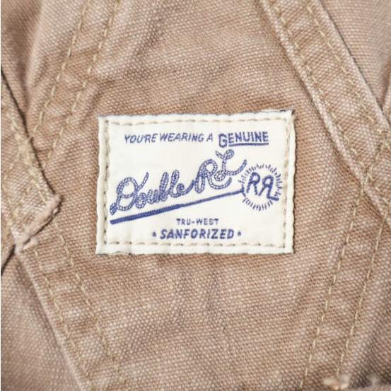 新品 RRL ダブルアールエル 26SS ディストレスト キャンバス オーバーオール MNRROVR17620022 XL Distressed Mauve Double RL 定価91,300円 |  | 03