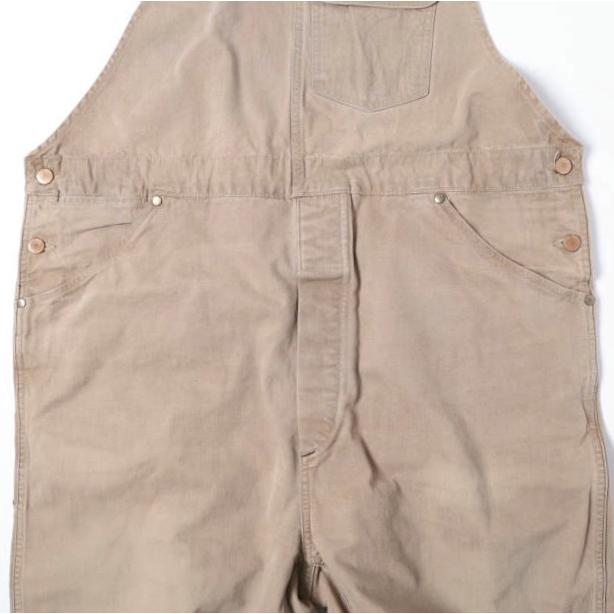 新品 RRL ダブルアールエル 26SS ディストレスト キャンバス オーバーオール MNRROVR17620022 XL Distressed Mauve Double RL 定価91,300円 |  | 05