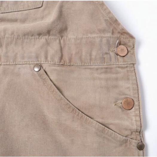 新品 RRL ダブルアールエル 26SS ディストレスト キャンバス オーバーオール MNRROVR17620022 XL Distressed Mauve Double RL 定価91,300円 |  | 06