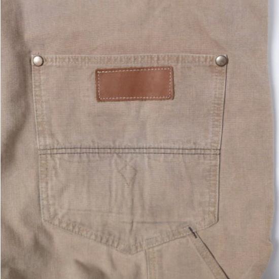 新品 RRL ダブルアールエル 26SS ディストレスト キャンバス オーバーオール MNRROVR17620022 XL Distressed Mauve Double RL 定価91,300円 |  | 08