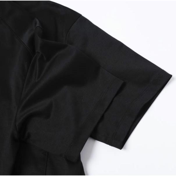 CURLY カーリー 日本製 T/Cジャージ オープンカラーシャツ 2(M) BLACK 半袖 開襟 トップス g27531 |  | 04