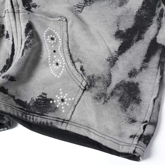 新品 Danke Schon ダンケシェーン 26SS STUDS SWT ZHD スタッズ スウェットジップアップパーカー 250932 L GRAY L.H.P. 裏毛 トップス |  | 06