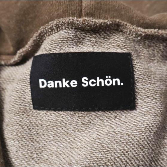 新品 Danke Schon ダンケシェーン 26SS WEB＆DEPOT限定 STUDS SWEAT ZIP HOODIE スタッズ スウェットジップアップパーカー 250932-OT L BRN |  | 03