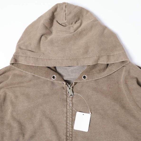 新品 Danke Schon ダンケシェーン 26SS WEB＆DEPOT限定 STUDS SWEAT ZIP HOODIE スタッズ スウェットジップアップパーカー 250932-OT L BRN |  | 04