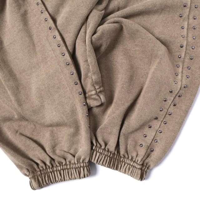 新品 Danke Schon ダンケシェーン 26SS WEB＆DEPOT限定 STUDS SWEAT ZIP HOODIE スタッズ スウェットジップアップパーカー 250932-OT L BRN |  | 05