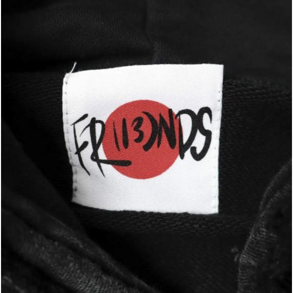 FR(13)NDS フレンズ 26SS CHEMICAL SWEAT ZIP HOODIE ケミカルスウェットジップパーカー RF25158 L BLACK ROYAL FLASH トップス g27556 |  | 03