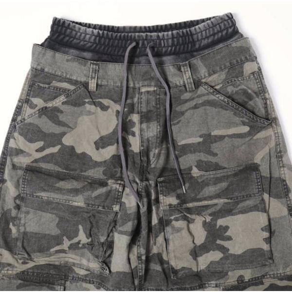 FR(13)NDS フレンズ 26SS WAIST LAYER CARGO SHORTS ウエストレイヤード カーゴショーツ RF25157 L CAMO ROYAL FLASH イージー パンツ |  | 04