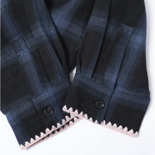 B omnivore ビーオムニボー 26SS HAND STITCH SHIRT ハンドステッチシャツ 26S-SHL223-BV L BLUE 長袖 チェック フランネル BEAVER g27559 |  | 06