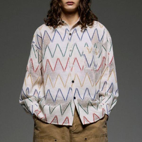 B omnivore ビーオムニボー 26SS RACE SHIRT レースシャツ 250922 M WHITE MURTI 長袖 BEAVER トップス g27561 |  | 02
