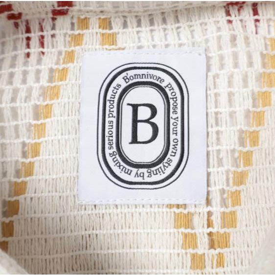 B omnivore ビーオムニボー 26SS RACE SHIRT レースシャツ 250922 M WHITE MURTI 長袖 BEAVER トップス g27561 |  | 03