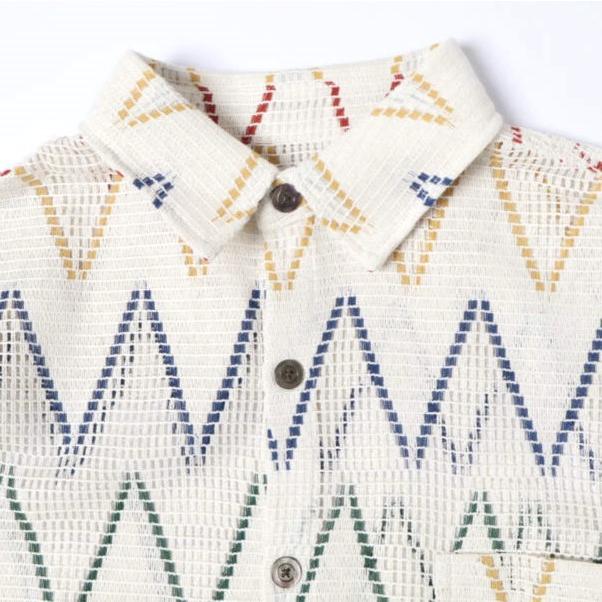 B omnivore ビーオムニボー 26SS RACE SHIRT レースシャツ 250922 M WHITE MURTI 長袖 BEAVER トップス g27561 |  | 04