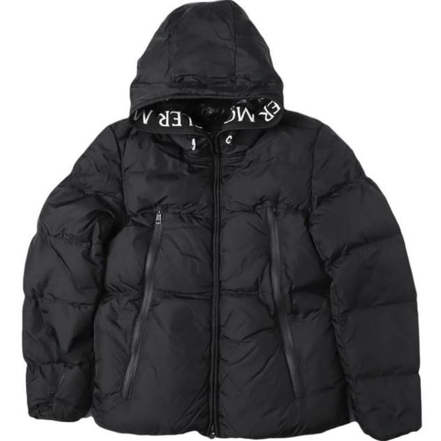 MONCLER モンクレール MONTCLA  モンクラ ダウンジャケット E20914194385 C0300 2 BLACK グログランロゴバンド アウター g27572 | 