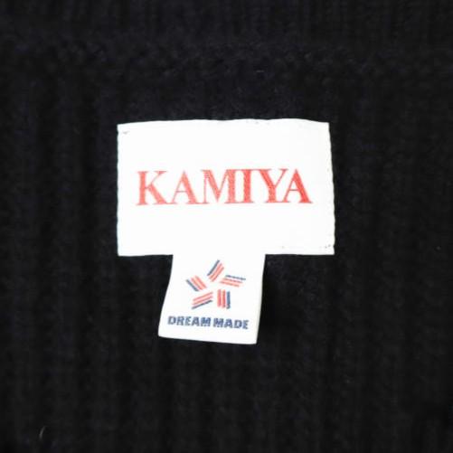KAMIYA カミヤ 24AW Super Repair Knit Pullover スーパーリペアニットプルオーバー G13PO058 L BLACK MYne MAISON MIHARA YASUHIRO |  | 02