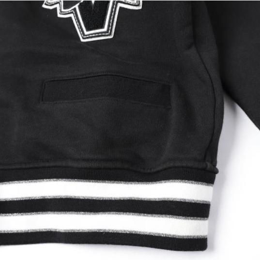 VALENTINO ヴァレンティノ 23SS イタリア製 V Crew Patches Cardigan スタジャン スウェットカーディガン 2V3MF24R93D M BLACK ロゴパッチ |  | 05