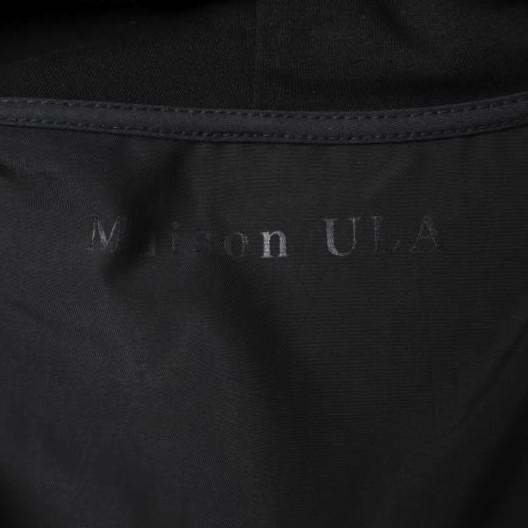 Maison ULA メゾンウラ 25SS MA-1 HOODIE ドッキング フライトジップパーカー 6244-08002 1 BLACK ROYAL FLASH トップス g27587 |  | 07
