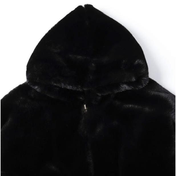 FR(13)NDS フレンズ FAKE FUR HOOD BZ フェイクファーフードブルゾン UNS24040-FR M BLACK ROYAL FLASH オーバーサイズ ジャケット g27591 |  | 04