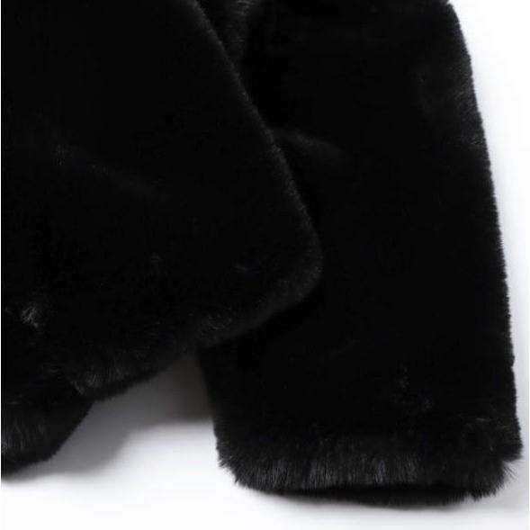 FR(13)NDS フレンズ FAKE FUR HOOD BZ フェイクファーフードブルゾン UNS24040-FR M BLACK ROYAL FLASH オーバーサイズ ジャケット g27591 |  | 07