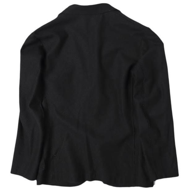BOB ボブ イタリア製 ハニカムメッシュジャケット 07433128-1005 48 BLACK 2B テーラード アウター g27592 |  | 01