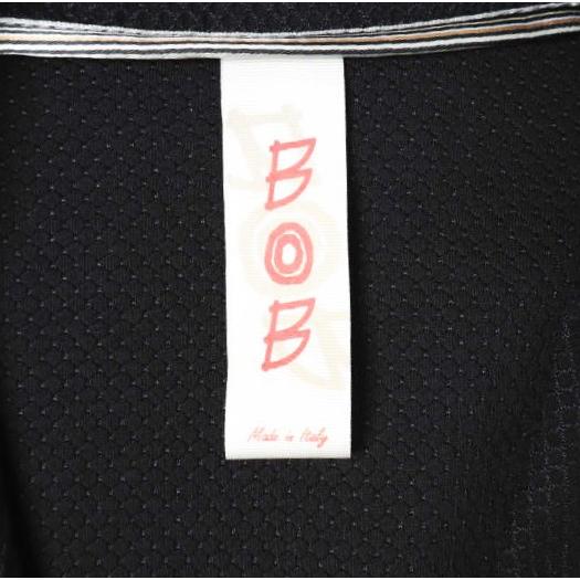 BOB ボブ イタリア製 ハニカムメッシュジャケット 07433128-1005 48 BLACK 2B テーラード アウター g27592 |  | 02