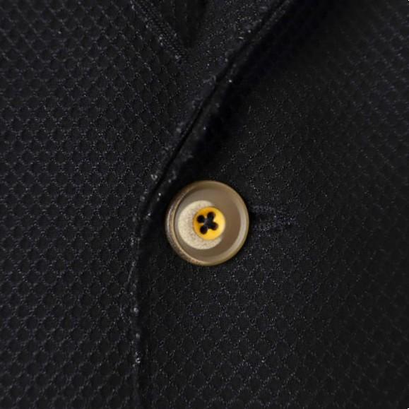 BOB ボブ イタリア製 ハニカムメッシュジャケット 07433128-1005 48 BLACK 2B テーラード アウター g27592 |  | 07