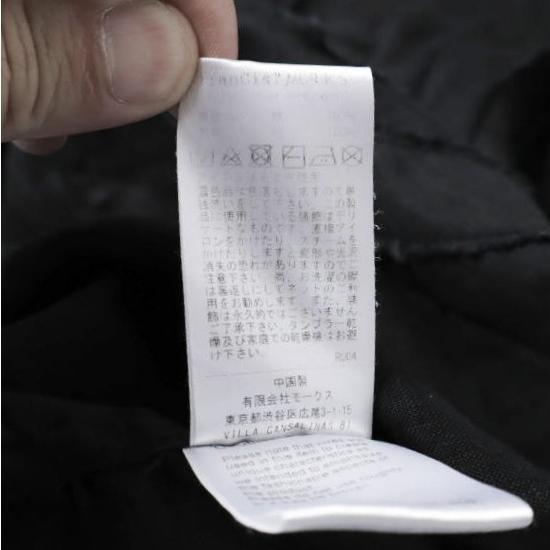 FranCisT_MOR.K.S. フランシストモークス LINEN-2HOOK-WIRED-H/S SHIRT リネン2ホックワイヤーハーフスリーブシャツ MS3025 3 BLACK 五分袖 |  | 06