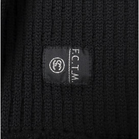 FranCisT_MOR.K.S. フランシストモークス STRIPE CORD KNIT PULLOVER リバースクルーネックニット 3 BLACK セーター トップス g27601 |  | 06