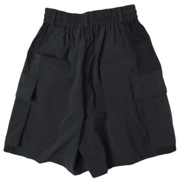Maison ULA メゾンウラ 25AW HALF PANTS 異素材切り替えイージーショーツ 6252-06002 1 BLACK ROYAL FLASH ショートパンツ ボトムス g27606 |  | 01