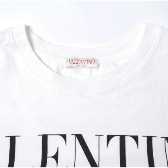 VALENTINO ヴァレンティノ イタリア製 LOGO TEE ロゴプリントTシャツ L WHITE 半袖 トップス g27607 |  | 03