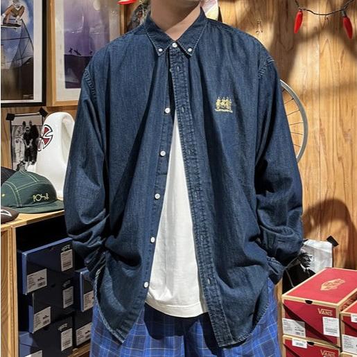 SSZ エスエスズィー 26SS YABUSAME DENIM SHIRT 流鏑馬倶楽部デニムシャツ 11-11-1430-791 M NAVY BEAMS 長袖 BD トップス g27611 |  | 02